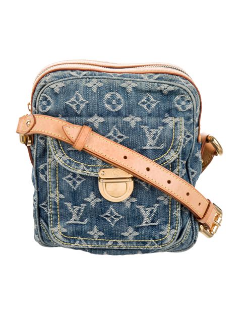 louis vuitton camera bag vintage|louis vuitton denim camera bag.